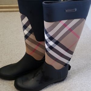 Burberry Rain Riding Boots